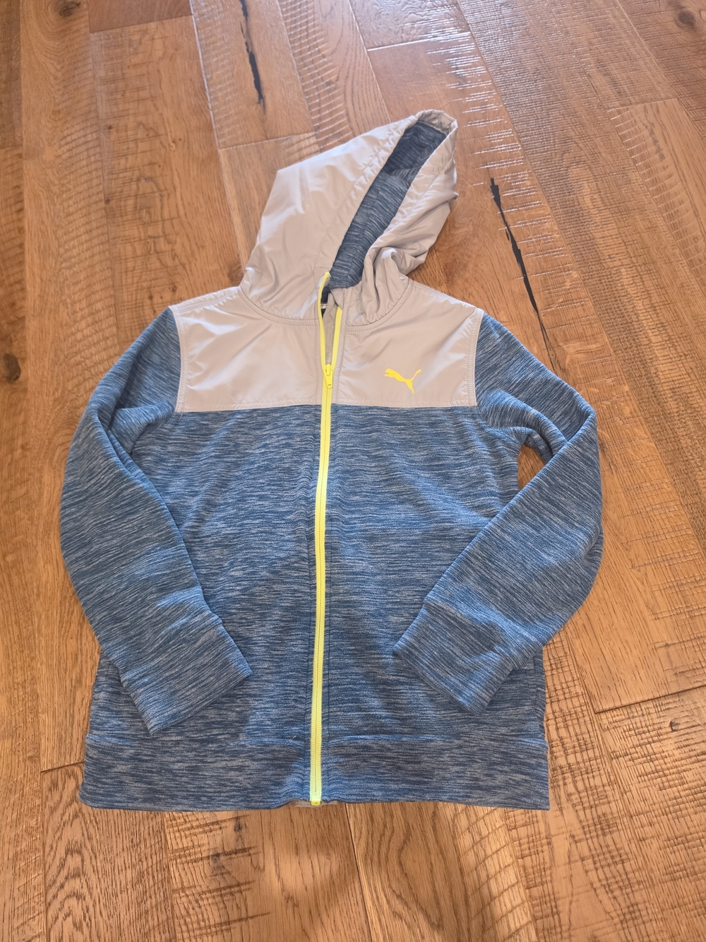 Youth Boys Puma Fleece Zip-up Jacket